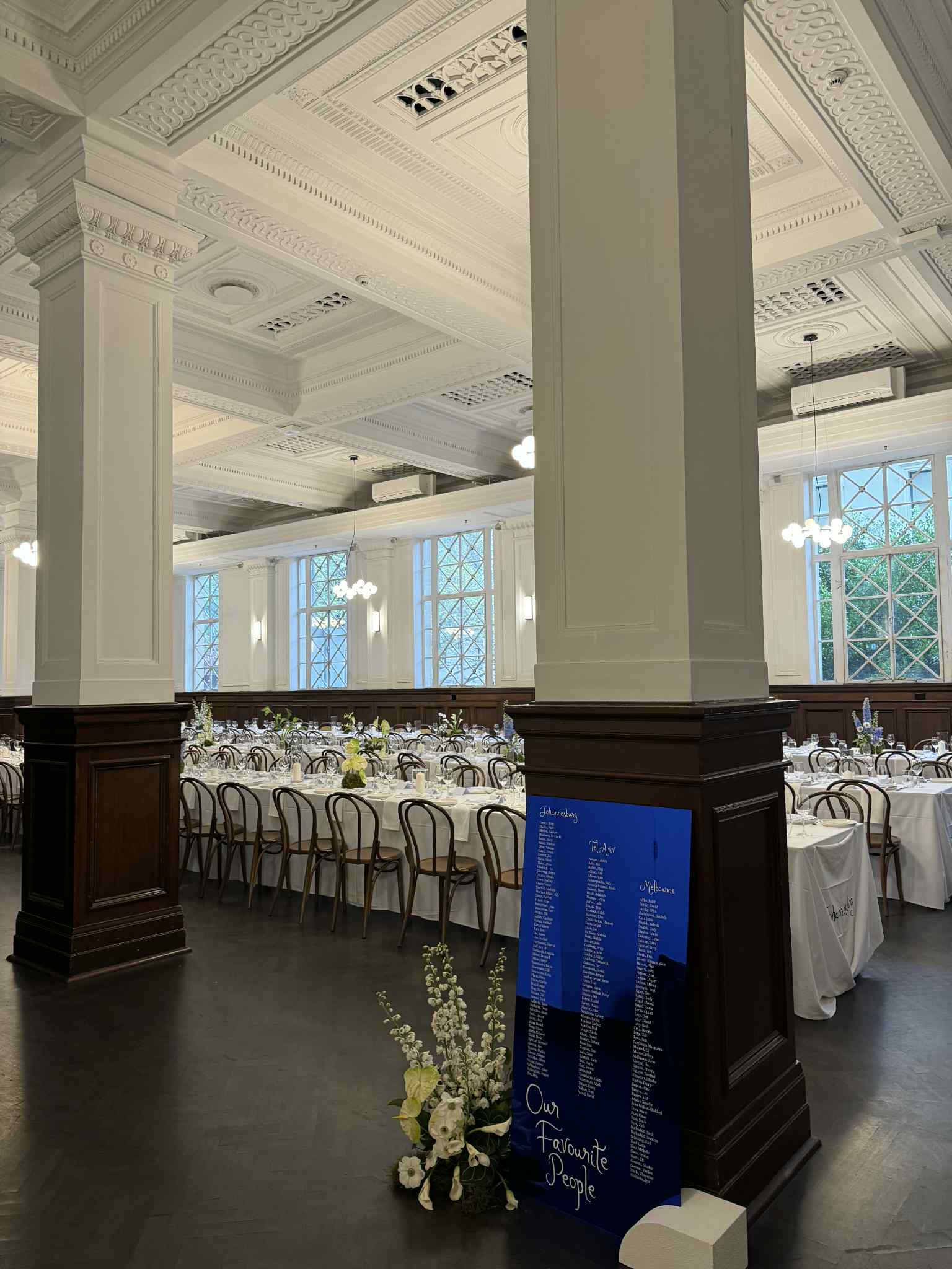 The wedding room at the trust melbourne