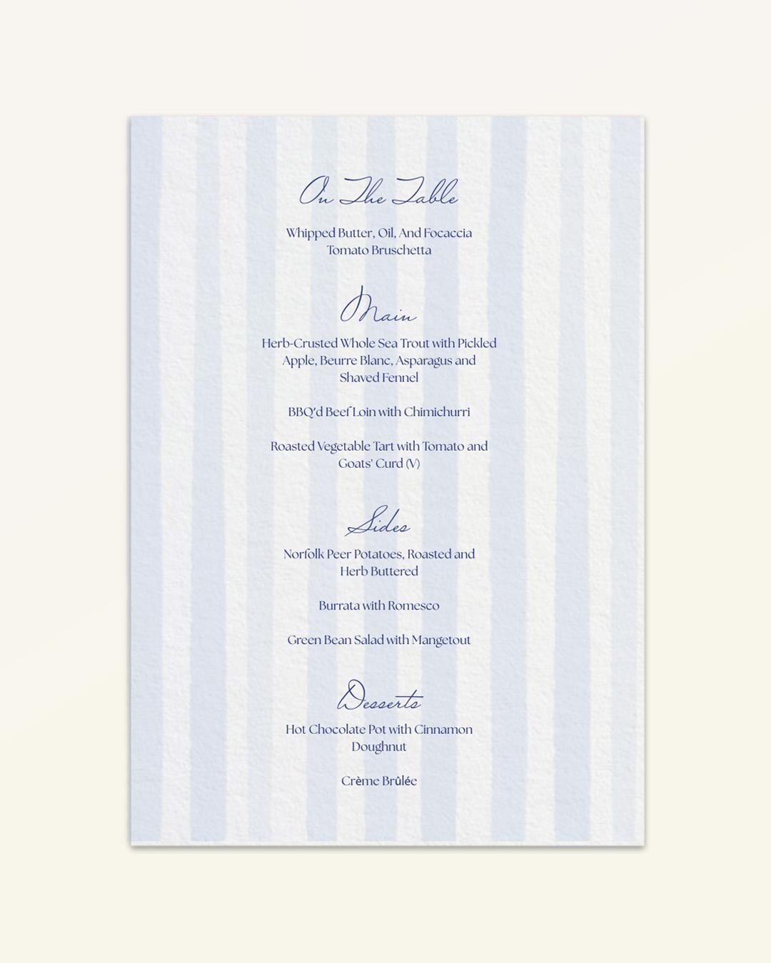 Aegean: Menu - Version C