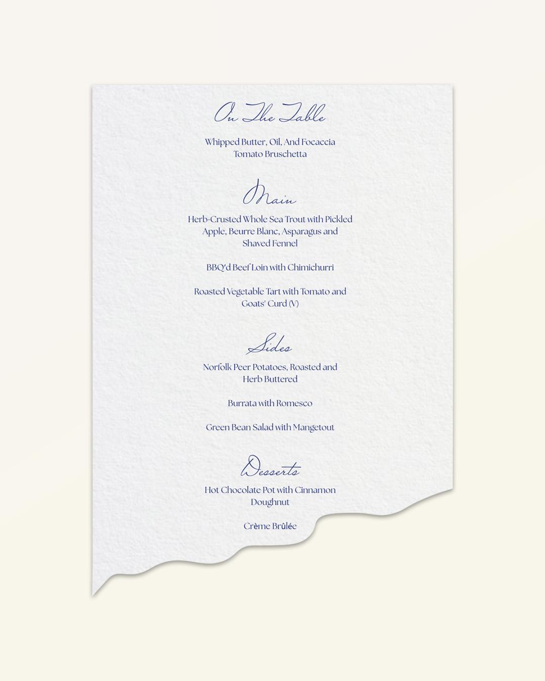 Aegean: Menu - Version A