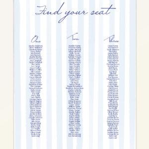 Aegean: Seating Chart - Version A
