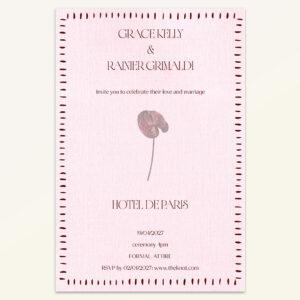 Anthurium: Invitation - Version C