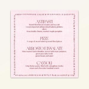 Anthurium: Menu - Version C
