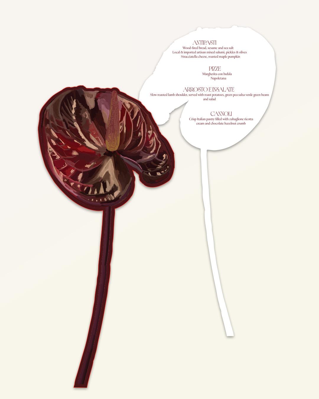 Anthurium: Menu - Version E