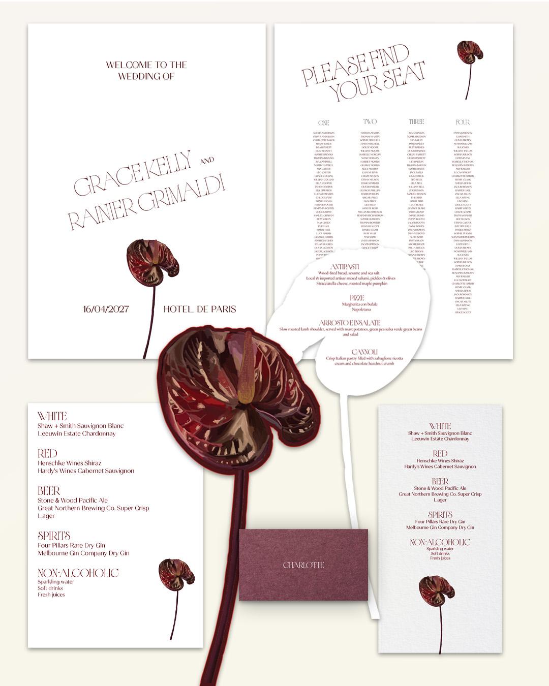 Anthurium: On-the-day Package - Bundle A