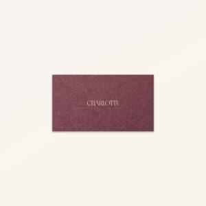 Anthurium: Place Card - Version B