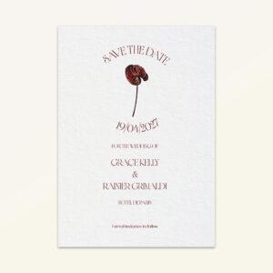 Anthurium: Save the Date - Version A