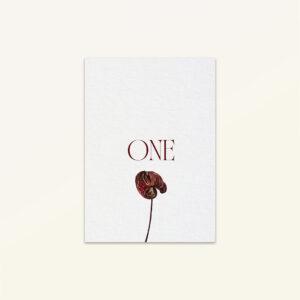 Anthurium: Table Numbers - Version B
