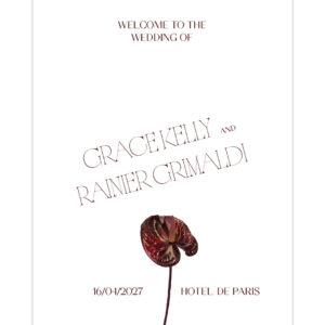 Anthurium: Welcome Sign - Version A
