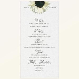 Harvest: Beverage Menu - Version A
