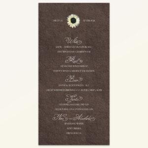 Harvest: Beverage Menu - Version B