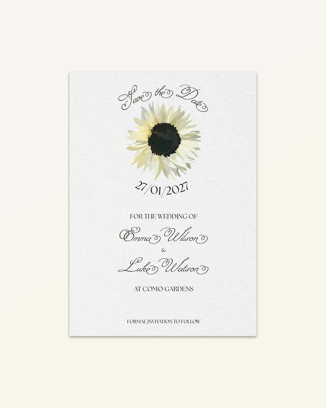 Harvest: Save the Date - Version A