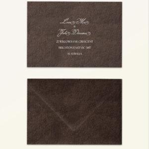 Harvest: Save the Date Envelope - Version B