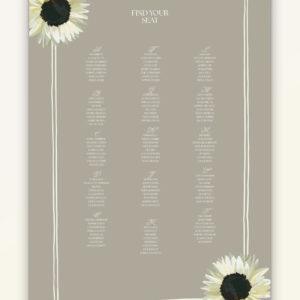 Harvest: Seating Chart - Version C