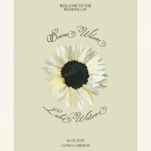 Harvest: Welcome Sign - Version A