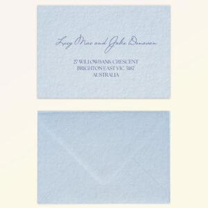 Aegean: Invitation Envelope - Version A